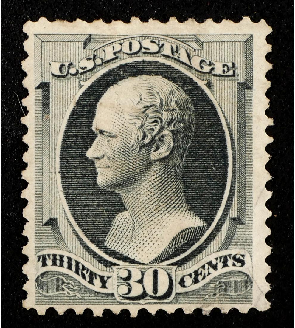 US Postage Stamp 1873 30c Sc# 165 MNH: Unused stamp. Appears to be original gum, never hinged.