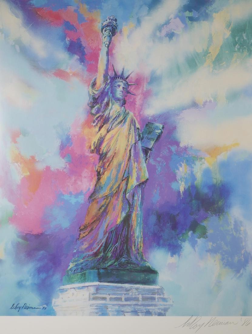 LEROY NEIMAN Statue of Liberty Signed Print - Feb 09, 2019 | Blackwell