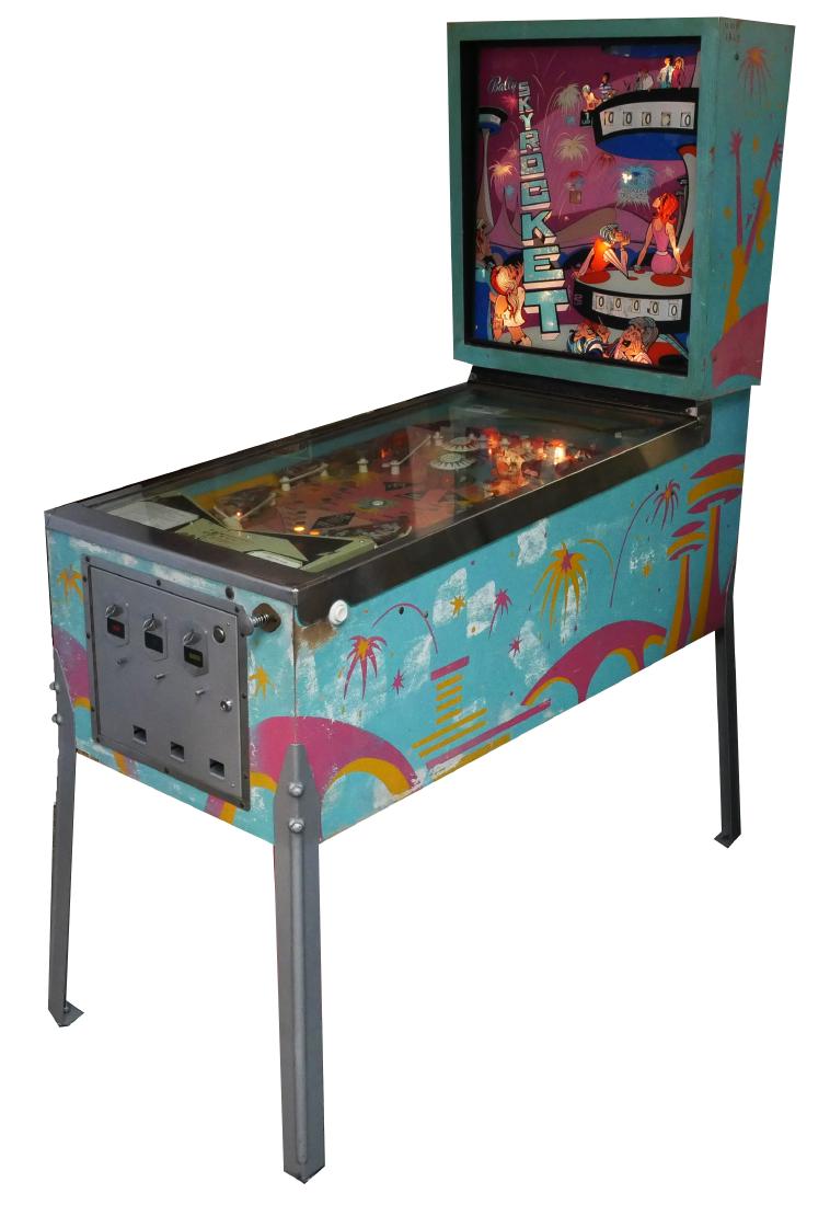 1971 Bally SKYROCKET Pinball Machine: Rare model: one of only 545 produced.