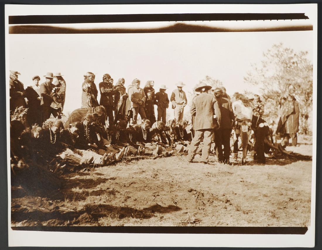 Photo 43 Jo Mora Navajo Ceremony - 