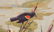 Early 20th O/C, Bird in Landscape, Illegible - 2