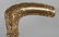 Walking Stick, Gold Plated Handle - 3