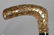 Walking Stick, Gold Plated Handle - 4