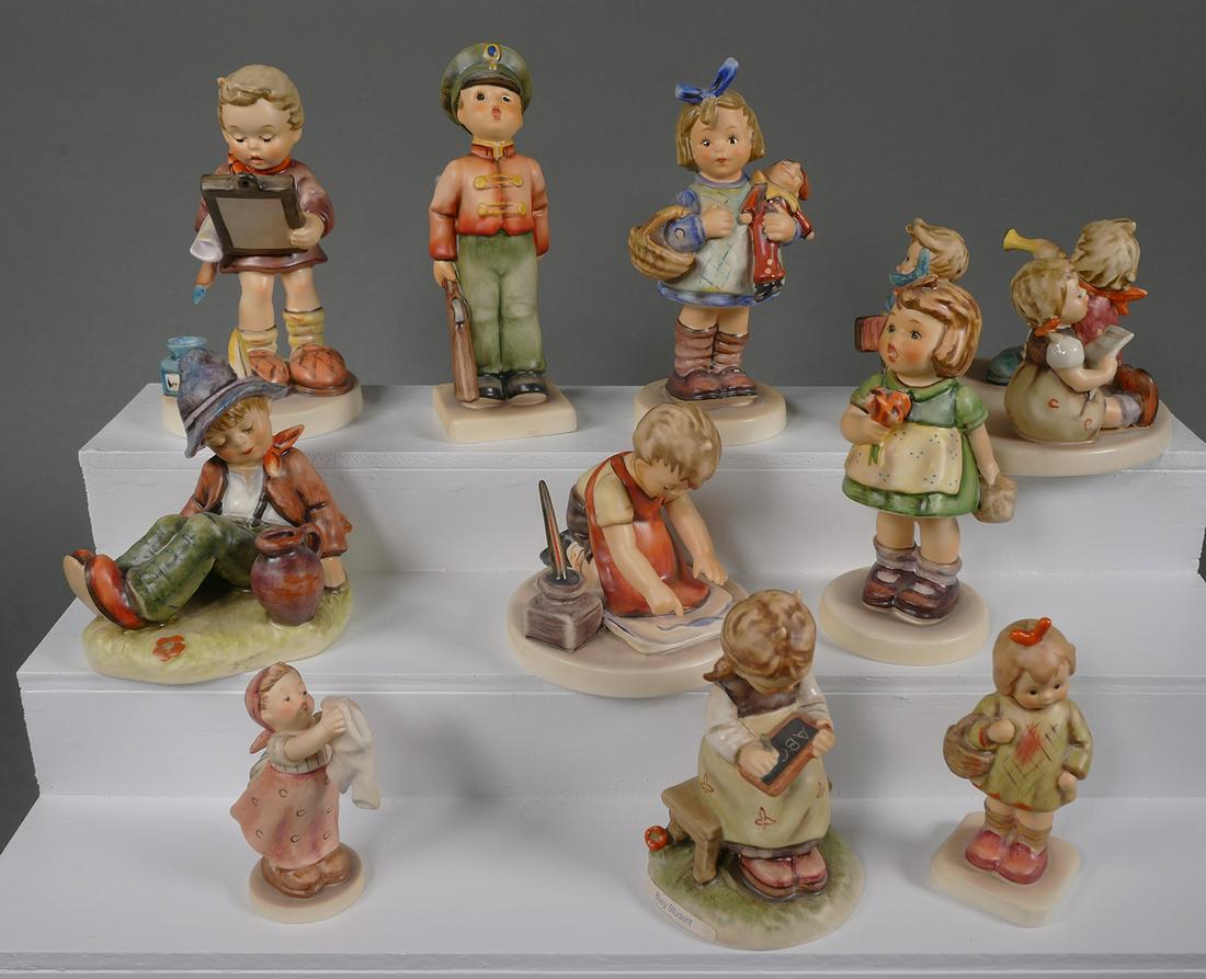(10) Hummel Figurines TMK6 (1 of 1)