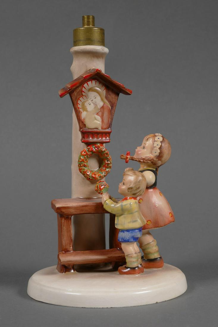 Rare Hummel Table Lamp SHRINE 100 TMK1 (1 of 3)