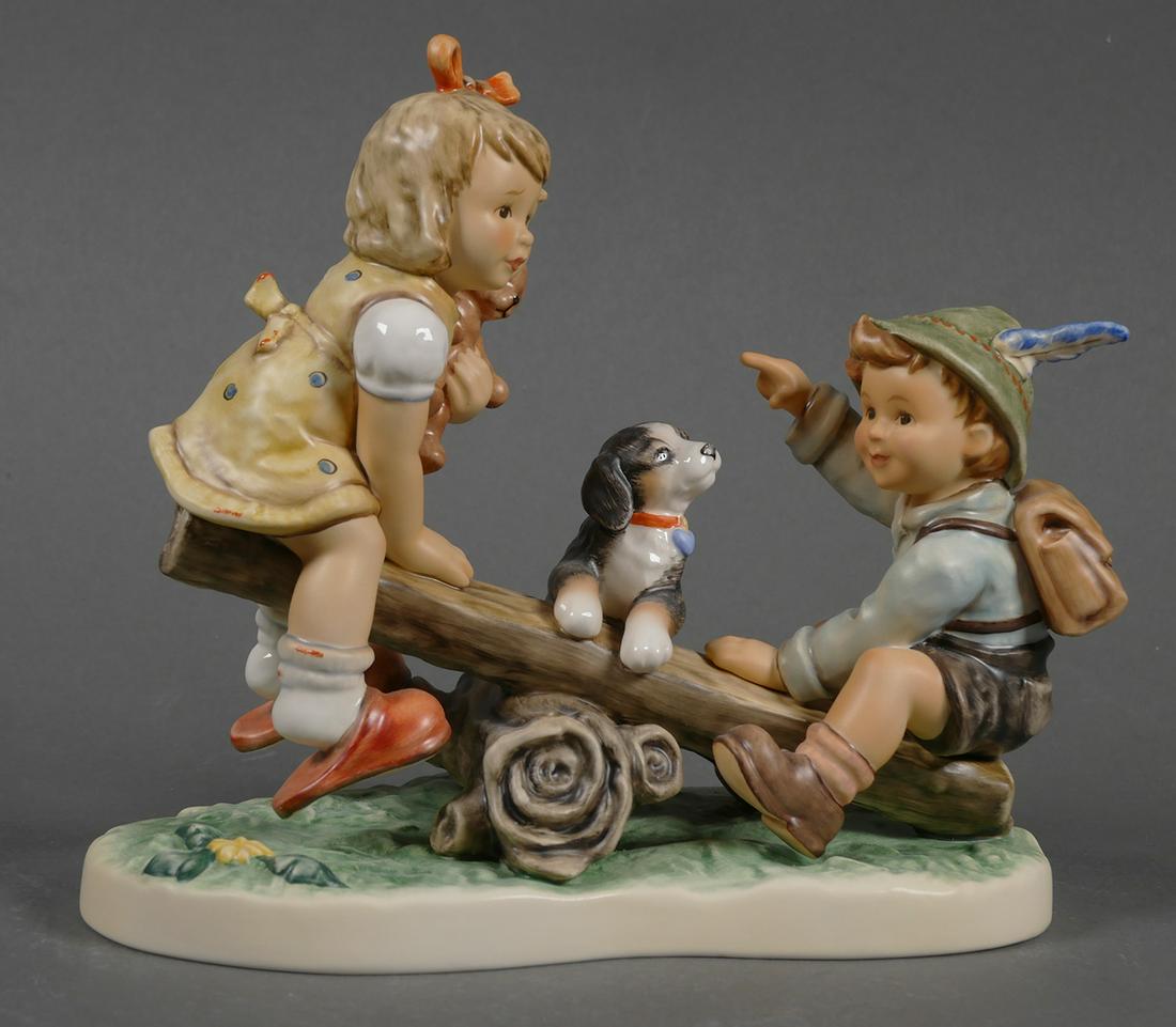 Large Hummel TEETER TOTTER TIME 2312 TMK9 (1 of 3)