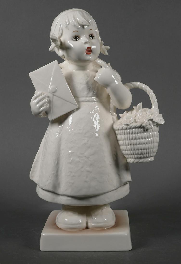 Large Hummel MEDITATION 13 TMK7 White (1 of 3)