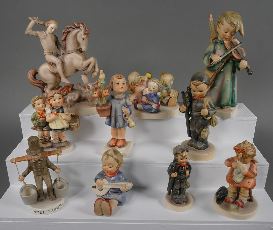 (10) Hummel Figurines TMK3 (1 of 1)