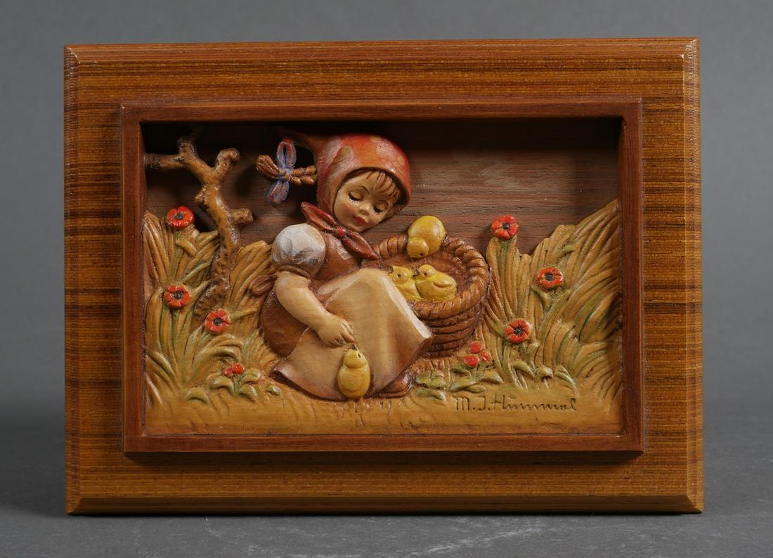 Hummel Music Box CHICK GIRL 1988 (1 of 4)