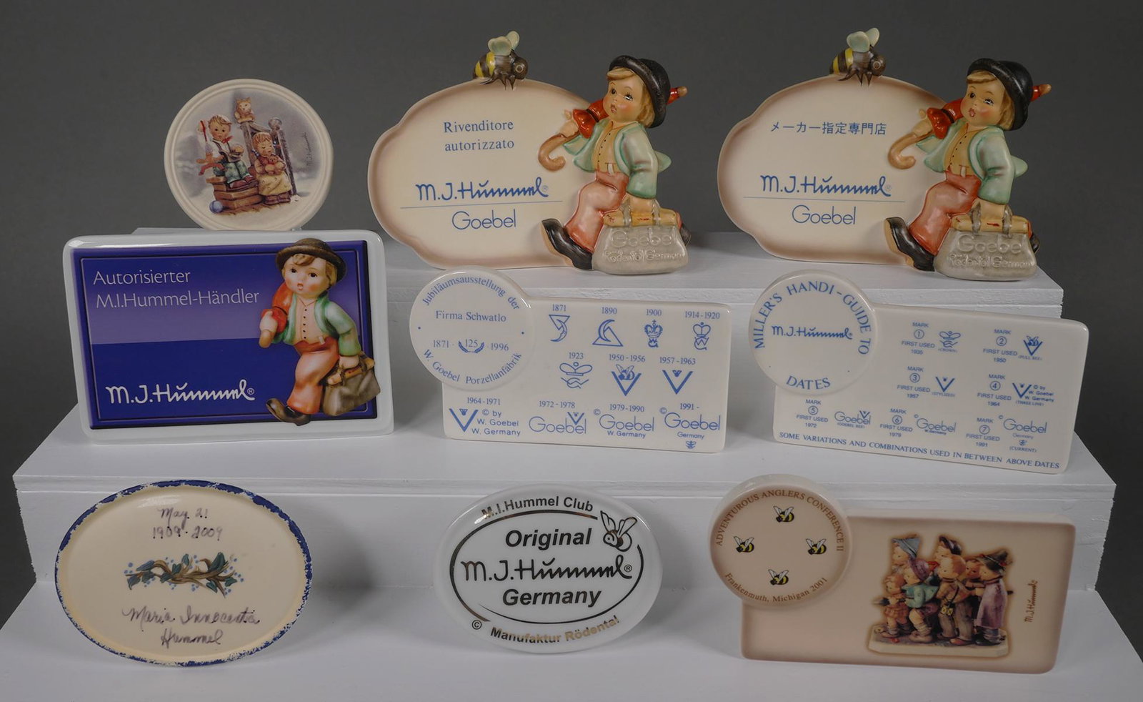 (8) Hummel Advertising and Dealer Plaques (1 of 1)