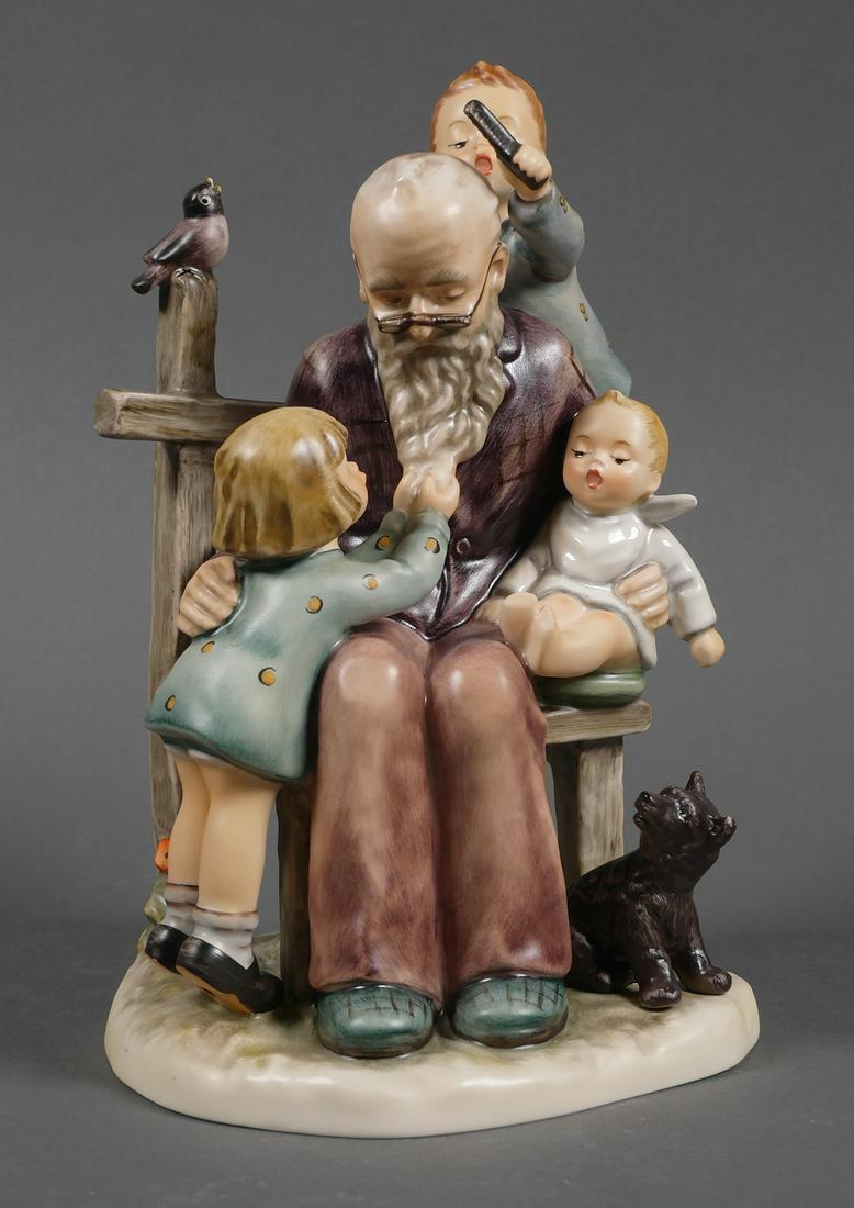 Large Hummel AT GRANDPA'S 621 TMK7 (1 of 4)