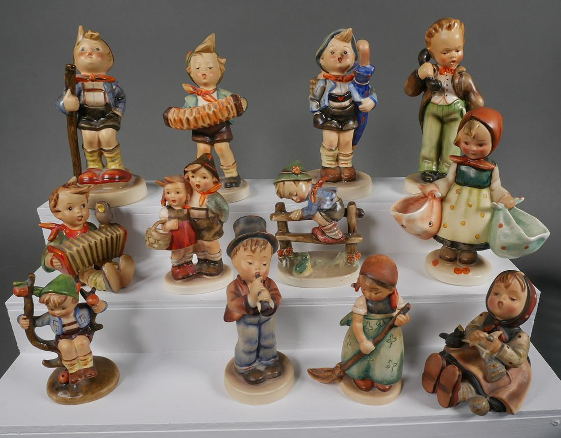 (12) Hummel Figurines TMK2 (1 of 1)