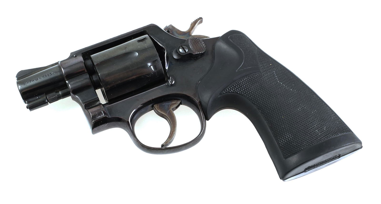 Smith and Wesson .38 Revolver Model 10-5: S&W 38 model 10-5 double action 6 shot revolver. Barrel measures 2". Serial #D117480. Good condition with normal wear and slight finish loss to high wear areas. Good timing, clean bore and cylinders.
