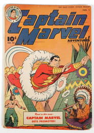 CAPTAIN MARVEL ADVENTURES COMIC BOOK #53