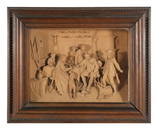 ERNST STEINER, Carved Relief Scene