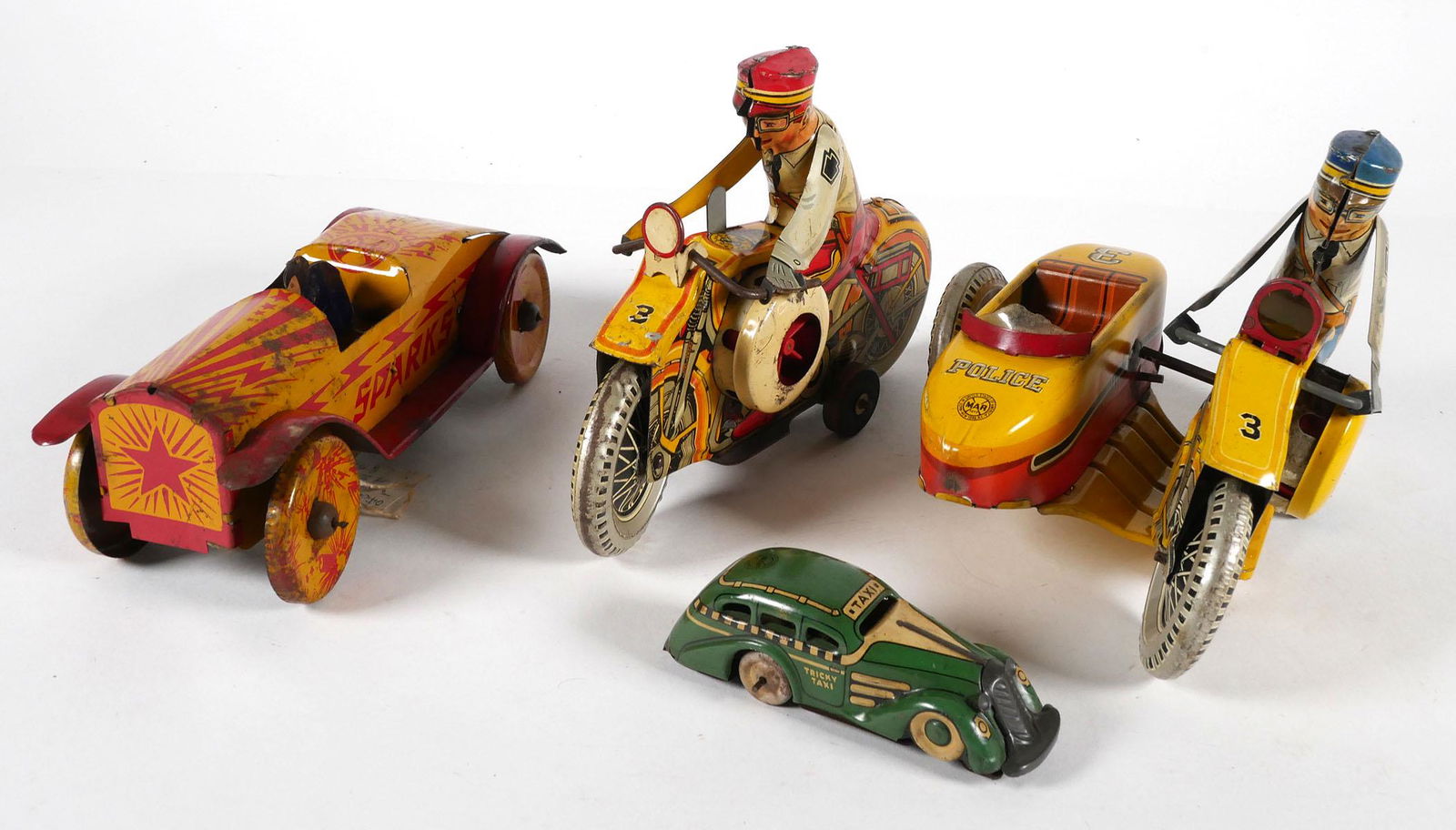 Vintage Marx Tin Litho Wind-up Toys (1 of 2)