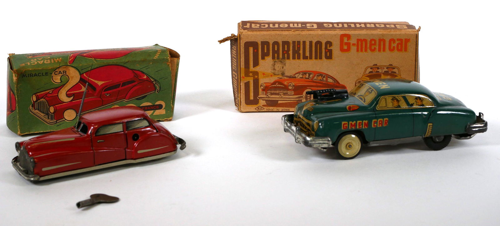 Vintage Marx G Man Wind Up Pursuit Car Vintage Marx G Man Wind Up Pursuit Car