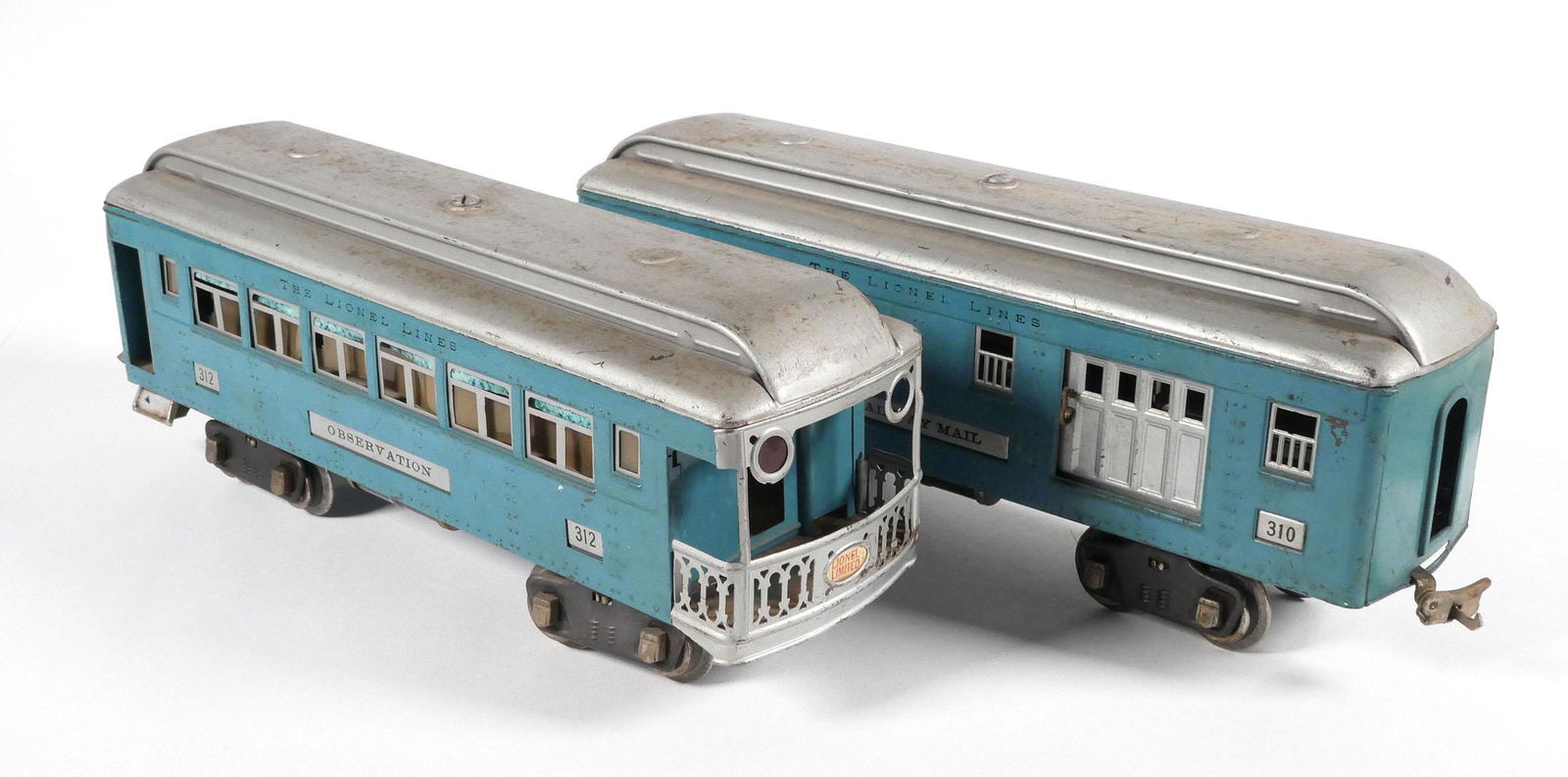 Lionel Standard Gauge Car 312 w Railway 310 (1 of 4)