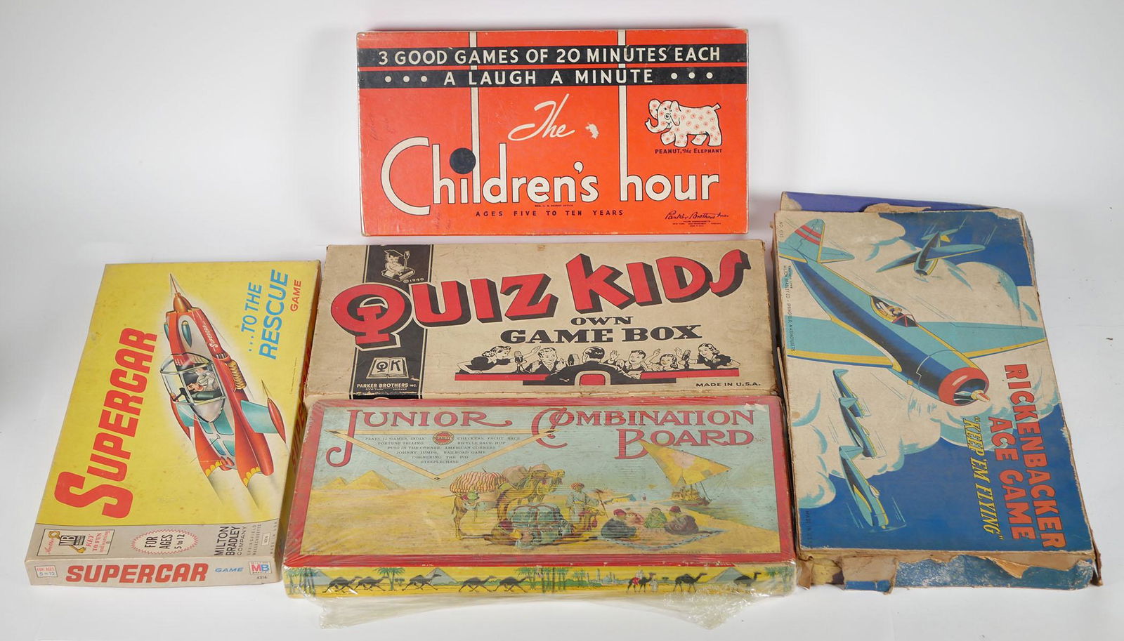Parker Brothers and Milton Bradley Board Games (1 of 4)