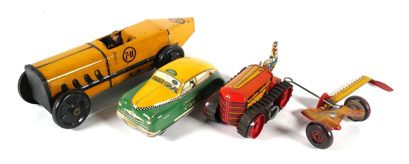 Vintage Tin Litho Wind-up Toys (1 of 4)
