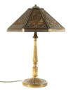 TIFFANY Studios Brass Adam Desk Lamp