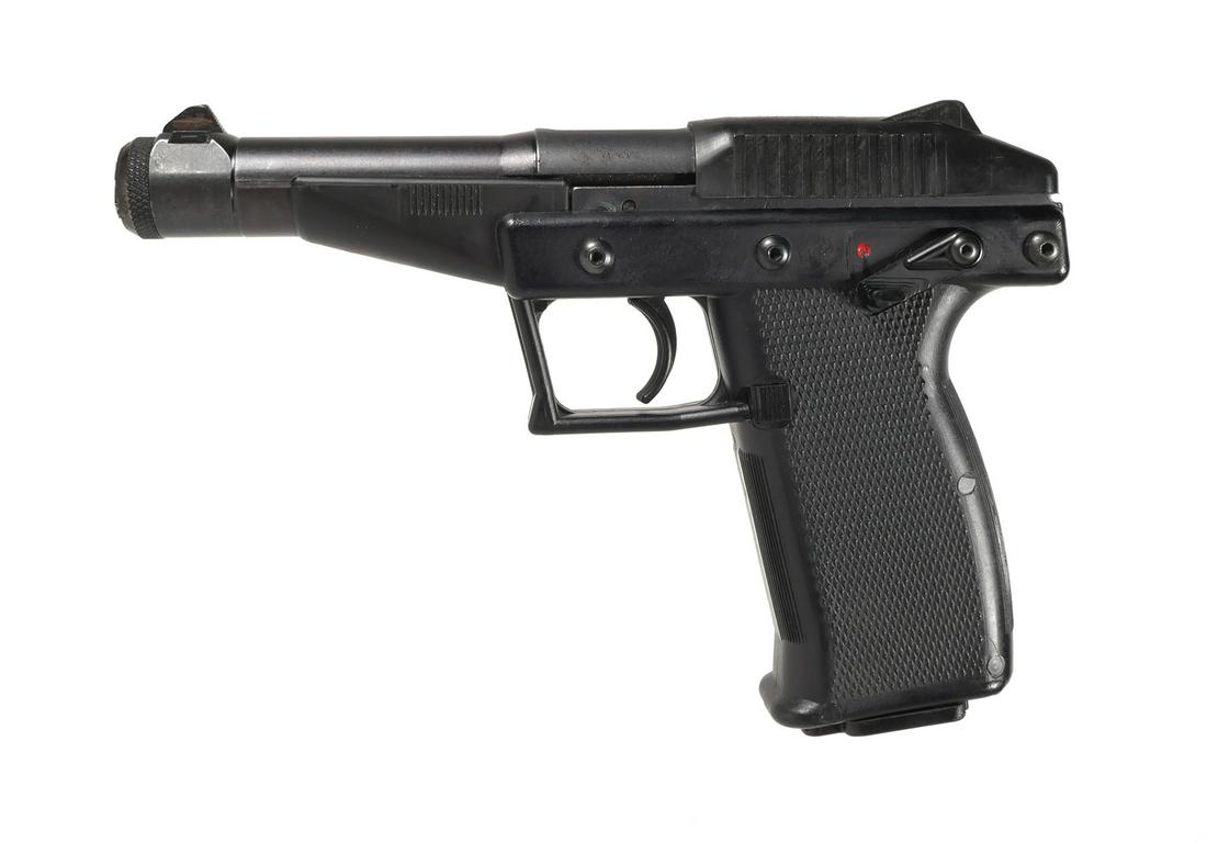 GRENDEL P-30 Pistol 22 Magnum: Grendel P30 pistol in .22 magnum caliber. Serial # 6042. Barrel measures approx. 5". Designed by George Kellgren and manufactured by Grendel Inc. One magazine included. This item can be shipped in-hou