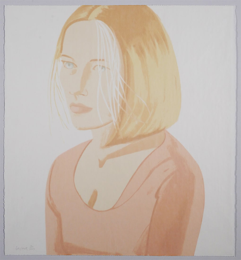 ALEX KATZ Mae Lithograph (1 of 3)