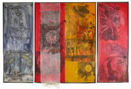 DARRYL POTTORF, Painting, Quadriptych