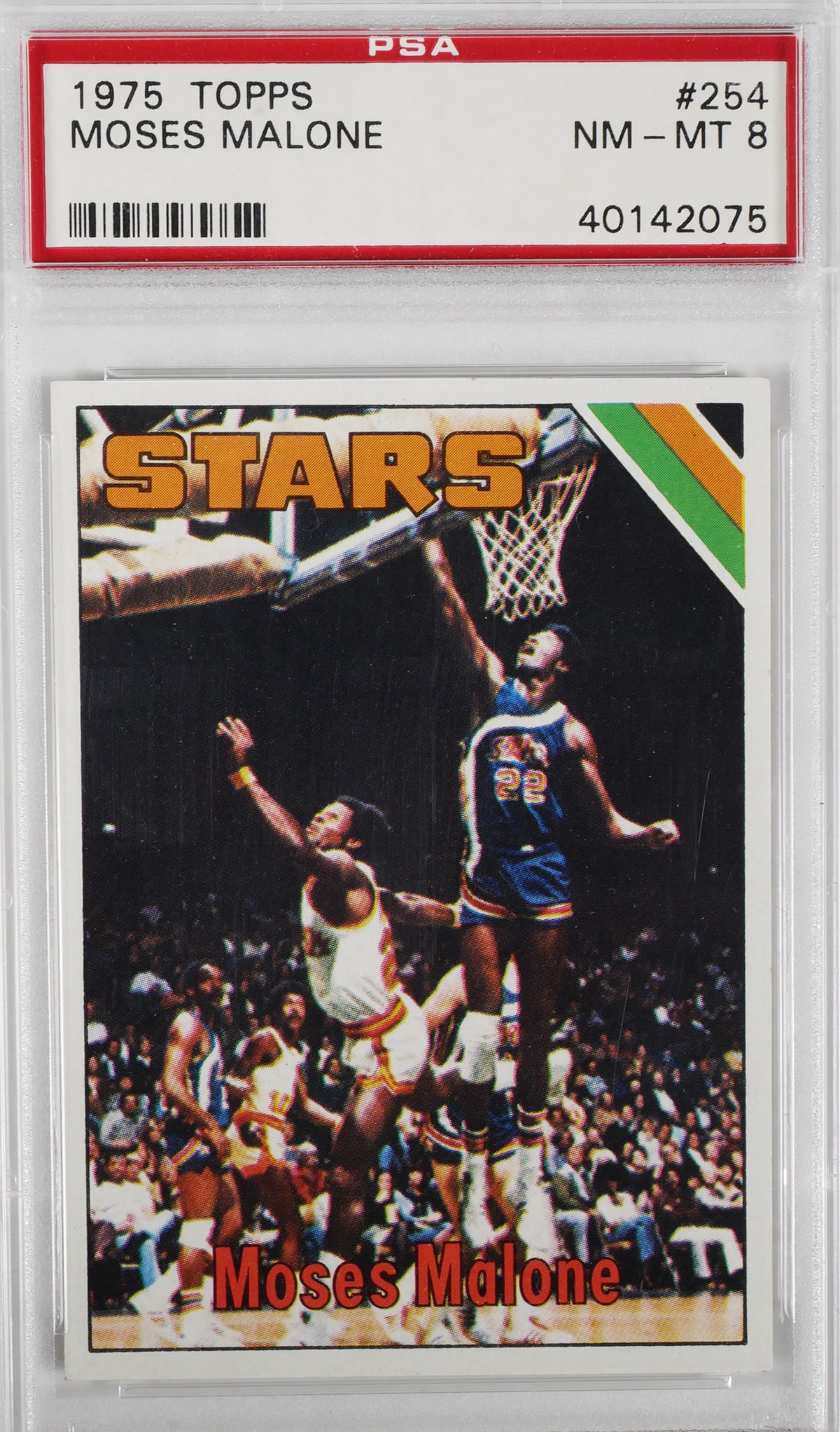 Topps Moses Malone Rookie Card, Psa 8 Auction