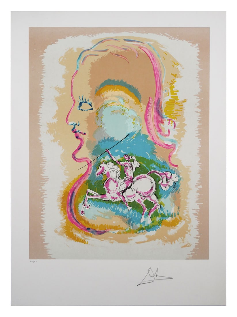 SALVADOR DALI Signed Lithograph (1 of 4)