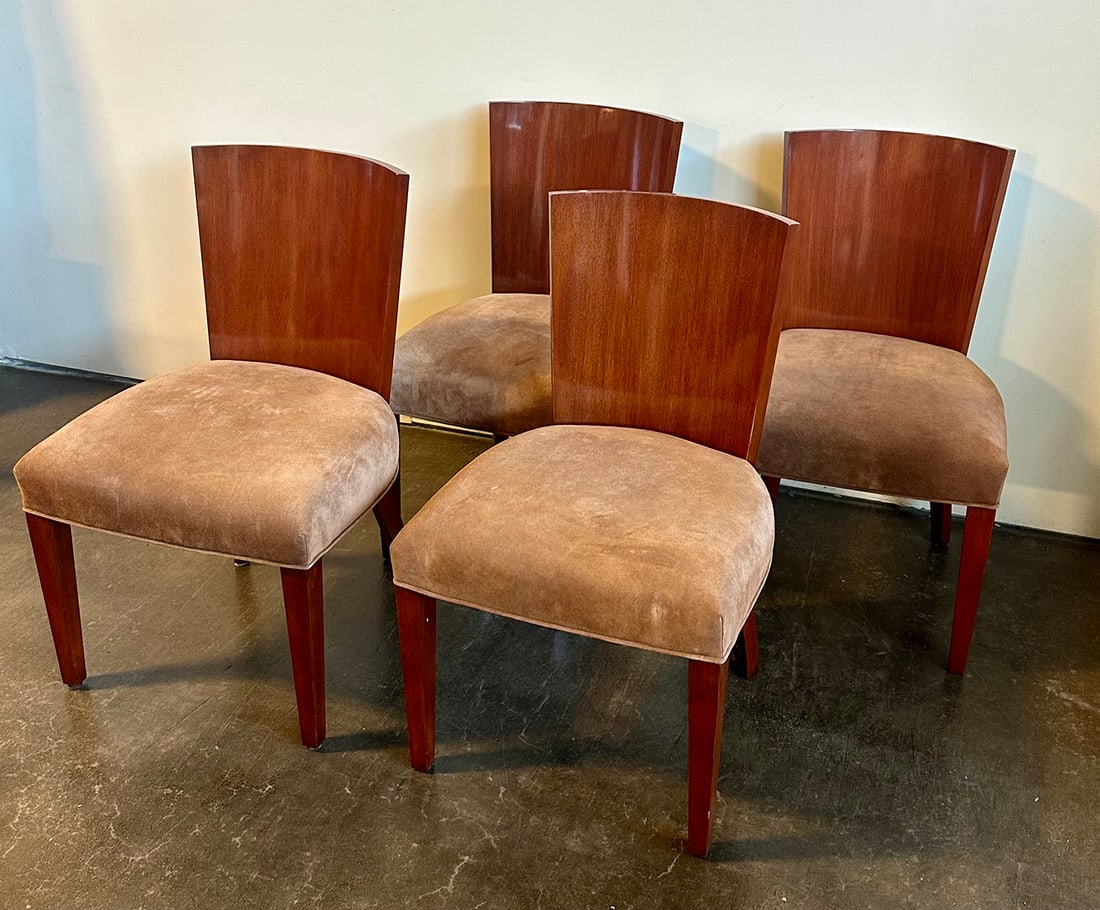 Ralph Lauren Modern Hollywood side Chairs - set 4 (1 of 8)