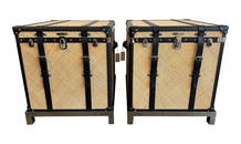 Ralph Lauren Mayfair Trunk on Stand - a Pair