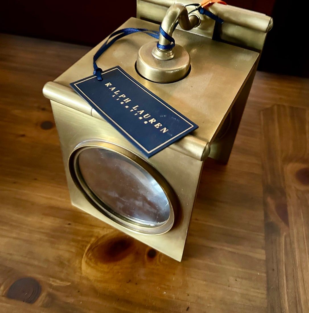 Ralph Lauren Dawes Sconce in Natural Brass (1 of 4)