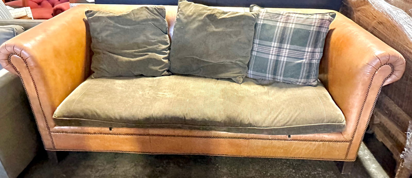 Ralph Lauren Brompton Sofa (1 of 5)