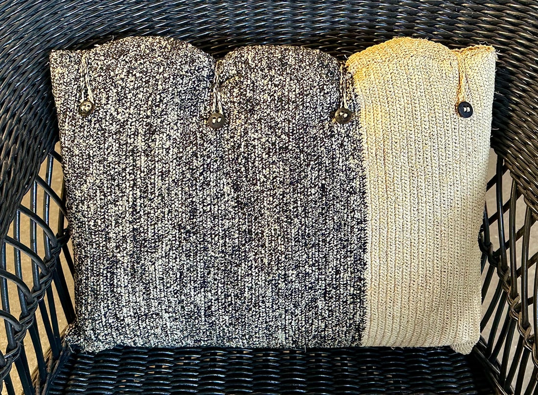 Ralph Lauren Raffia Pillow (1 of 2)