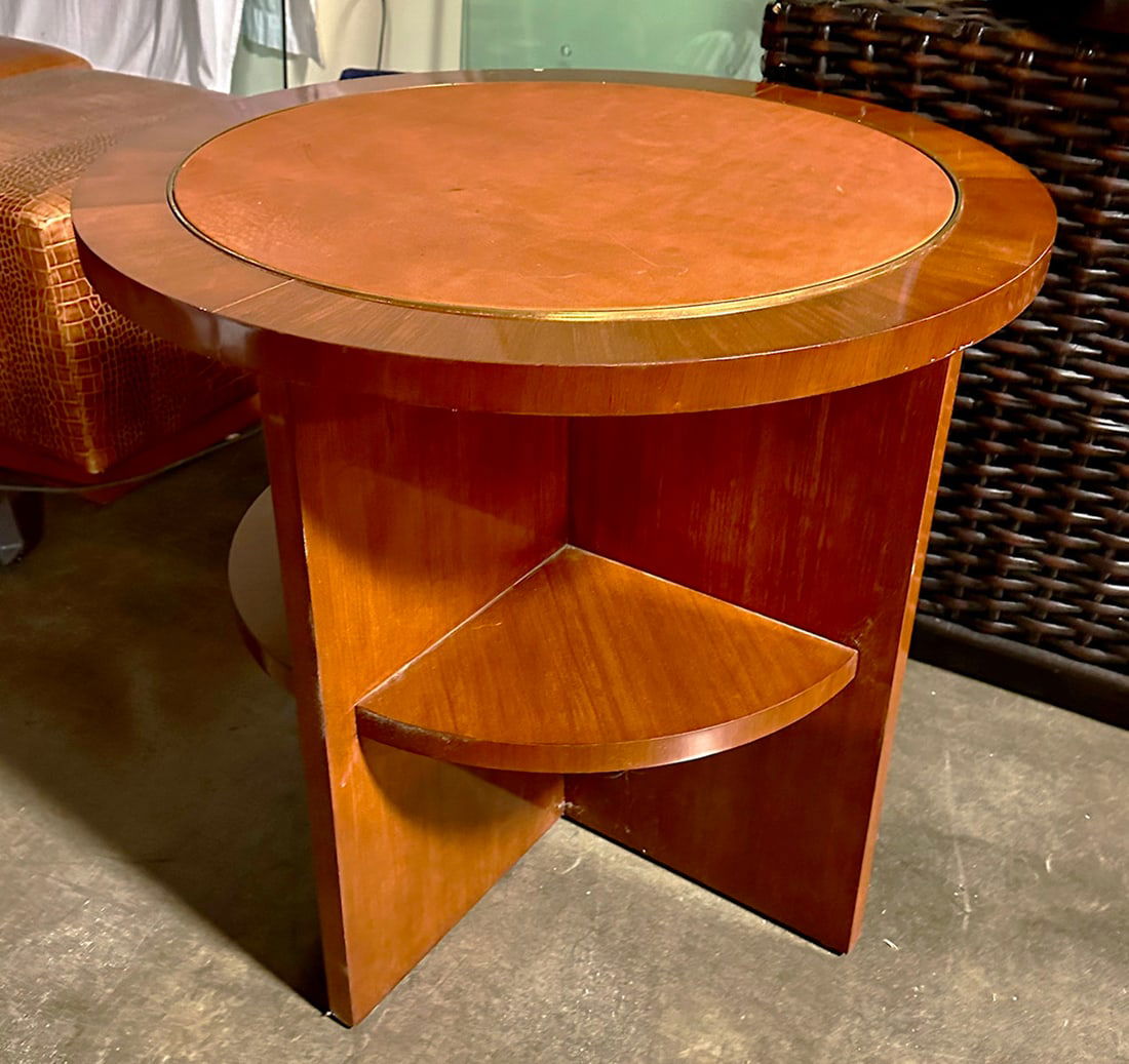 Ralph Lauren Modern Equestrian Bedside Table (1 of 4)