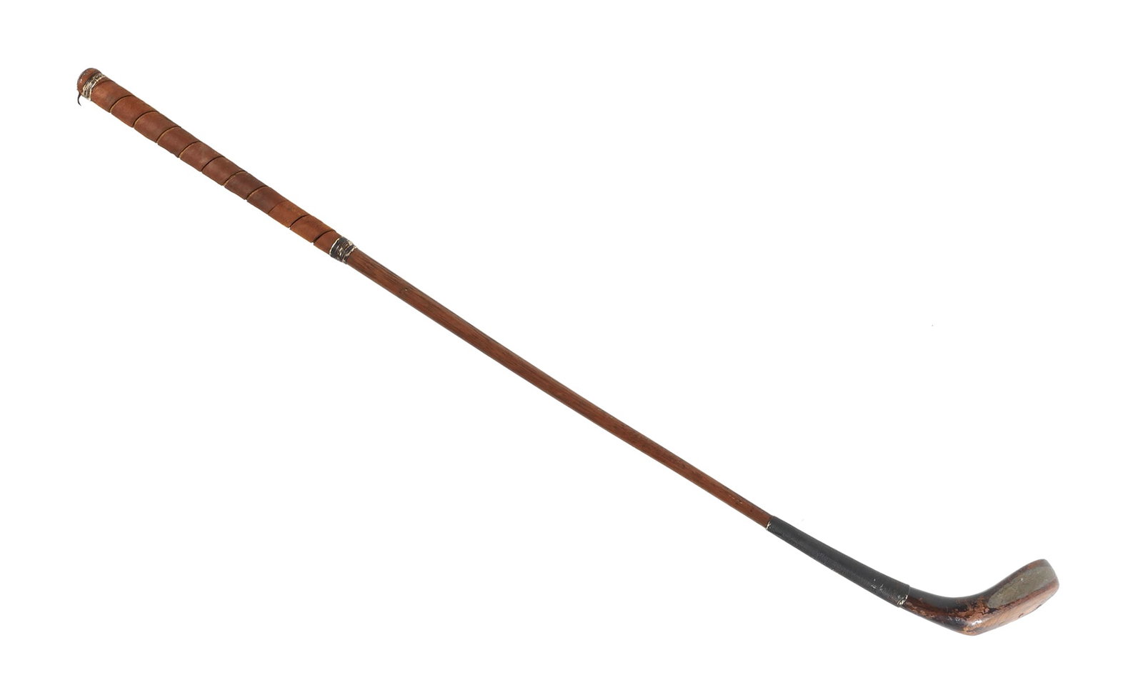 Vintage TOM MORRIS Long Nose Golf Club: Old long nose putter, shaft is marked "MADE IN SCOTLAND" & "Replica". Head is marked "T. MORRIS". Length to center of head is approx. 37". This item can be shipped in-house.