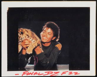 MICHAEL JACKSON, Thriller Polaroid, Alt Cover