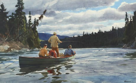 OGDEN PLEISSNER Signed Lithograph