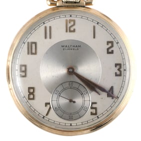 Vintage Waltham 21 Jewel Pocket Watch