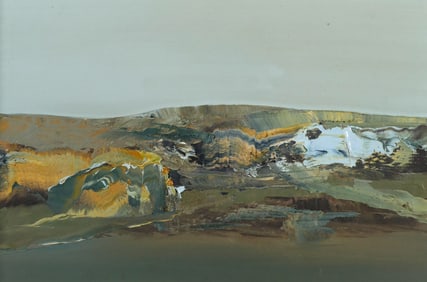 KIT BARKER Ptg Abstract Landscape
