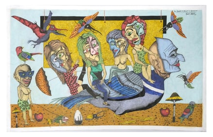 ISAAC CRESPO, Cuban Surrealist Painting