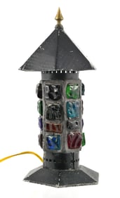 PETER MARSH Mid-Century Nader Chunk Lamp