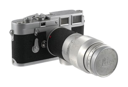 LEICA M3 Camera, 135mm f4 Elmar Lens