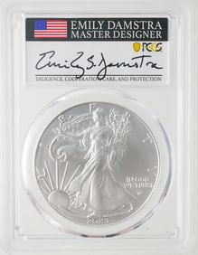SILVER PR70, 2023 First Day of Issue, Damstra