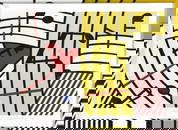 ROY LICHTENSTEIN, Musical Notes (IV), Screenprint