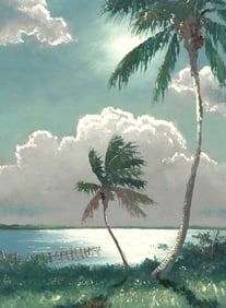 SAM NEWTON Florida Highwayman Painting
