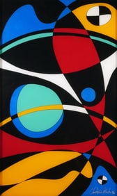 CHRISTOPHER MARTIN, Abstract Reverse Painting