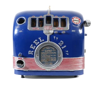 1936 Daval REEL 21 Blackjack Trade Stimulator