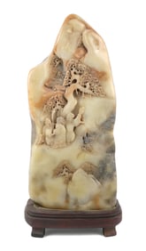 Antique Chinese Carved Stone Sculpture